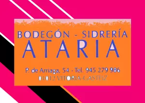 Patrocinador CD Lakua Arriaga: BODEGÓN  SIDRERIA ATARIA