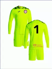 1 EQUIPACION PORTERO